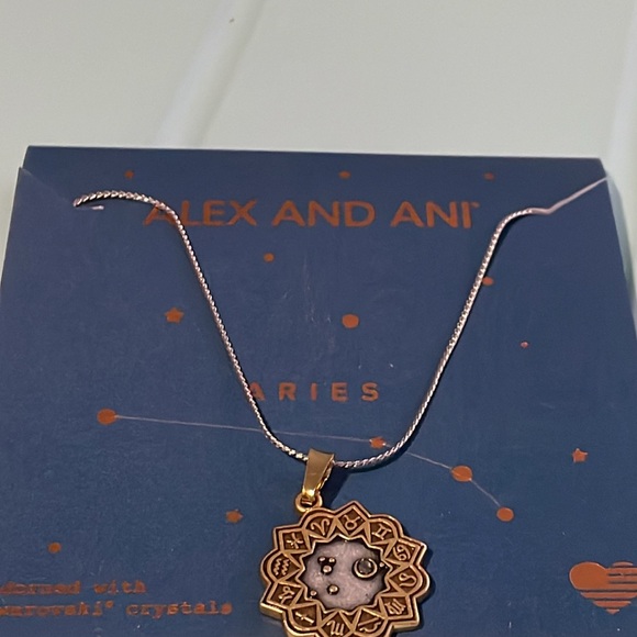 NWT ARIES NECKLACE BY ALEX AND ANI - Picture 3 of 7